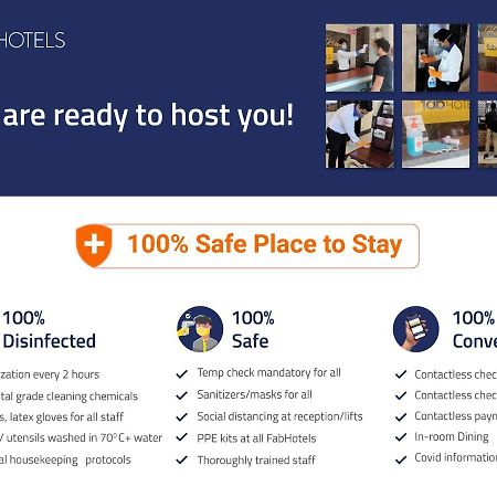 Fabhotel Crown Suites - Nr Sony Signals Bangalore Exteriör bild